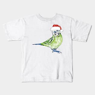 Christmas budgie Kids T-Shirt